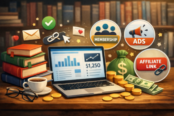 Edebiyat sitesi gelir modeli: reklam, abonelik ve affiliate linklerle internetten para kazanma