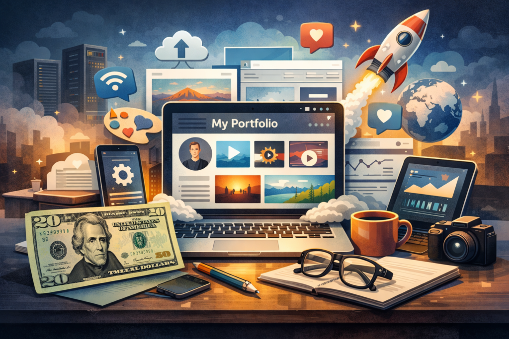 Sadece 20 Dolarla Basit Bir Dijital Portföy Nasıl Oluşturulur